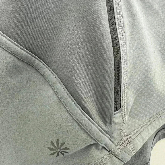 Athleta Plush Tech Hoodie Running Slate Gray Size Small - Picture 5 of 8